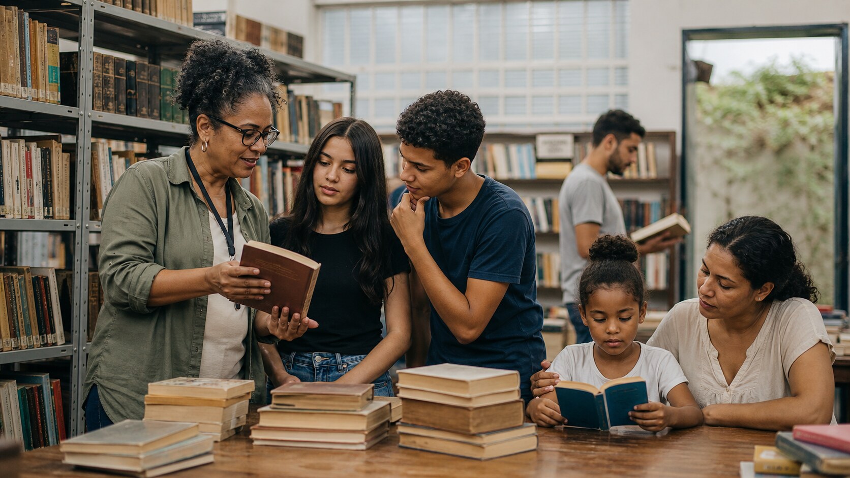 Imagem do tema Desafios para a formação de leitores e a democratização do acesso às bibliotecas no Brasil