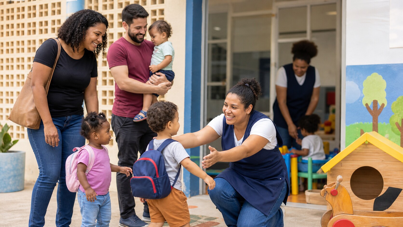 Imagem do tema Desafios para ampliar o acesso à educação infantil e às creches no Brasil
