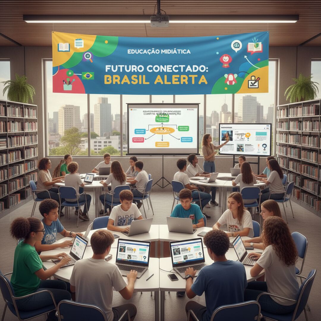 Imagem do tema Estratégias para promover a educação midiática e o combate à desinformação no Brasil